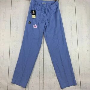 Dress A Med Pants Women Medium Blue Low Rise Slim Fit Scrub New‎ M